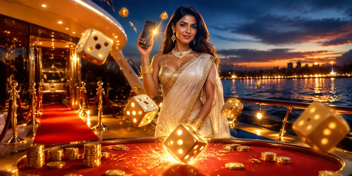 Indian player accessing dice game via mobile login